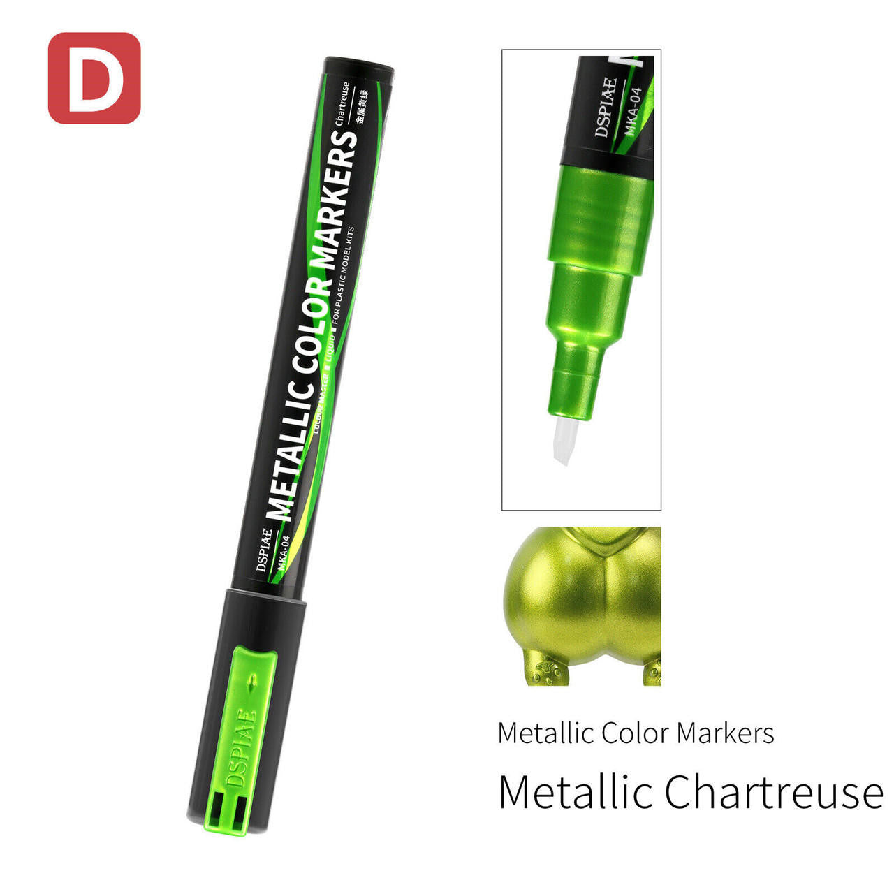 DSPIAE Tools Color Marker Super Metallic Chartreuse MKA04